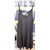 NEW 2XL SPAGHETTI STRAP BLACK SUMMER DRESS WITH