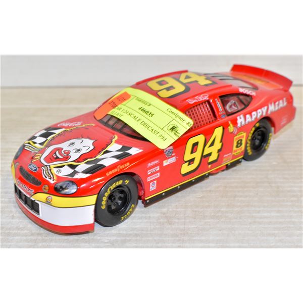 NASCAR 1:24 SCALE DIECAST #94 BILL ELLIOT