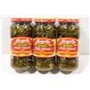 Image 1 : 3 PK MEZZETTA DELI-SLICED HOT JALAPENO PEPPERS