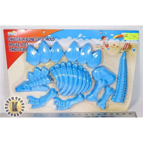 NEW STEGOSAURUS SAND MOLD