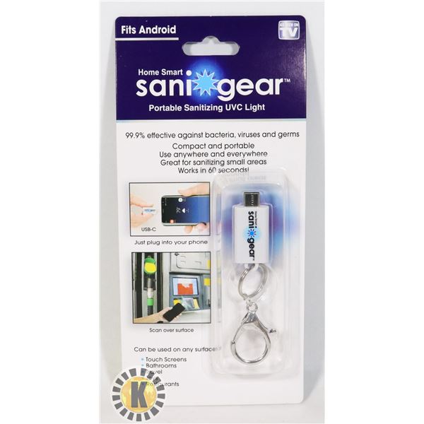 NEW PORTABLE SANITIZING UVC LIGHT