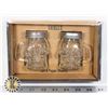 NEW SKULL THEME SALT AND PEPPER SHAKER SET