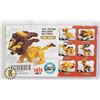 Image 2 : NEW LAND ANIMALS 42PC BUILDING SET 06 GIRAFFE