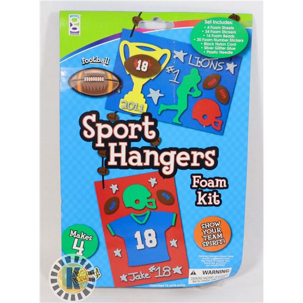 SPORTS HANGER. SHOW YOU TEAM SPIRIT FOOTBALL