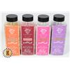 Image 1 : LOT OF 4 NEW ASSORTED SCENT BATH SALTS 500G EACH