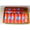 Image 1 : FLAT OF 11 CANS OF RED RAIN ENERGY DRINK 355ML