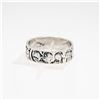 Image 1 : .925 STERLING SILVER MEN'S RING SIZE 11