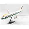 Image 1 : METAL EVERGREEN INTERNATIONAL PLANE WITH STAND
