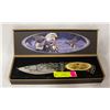 Image 1 : COLLECTOR EAGLE KNIFE WITH SCRIMSHAW DESIGN HANDLE