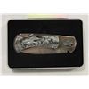 Image 1 : COLLECTOR EAGLE CARVED FOLDING KNIFE IN CASE