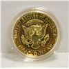 Image 1 : GOLD PLATED US HALF DOLLAR 1980