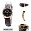 Image 2 : CITIZEN GOLD-TONE ST. STEEL CASE, BROWN LEATHER