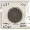 1837 PROVINCE OF CANADA HALF PENNY