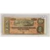 GENUINE 1864 CONFEDERATE $10 NOTE