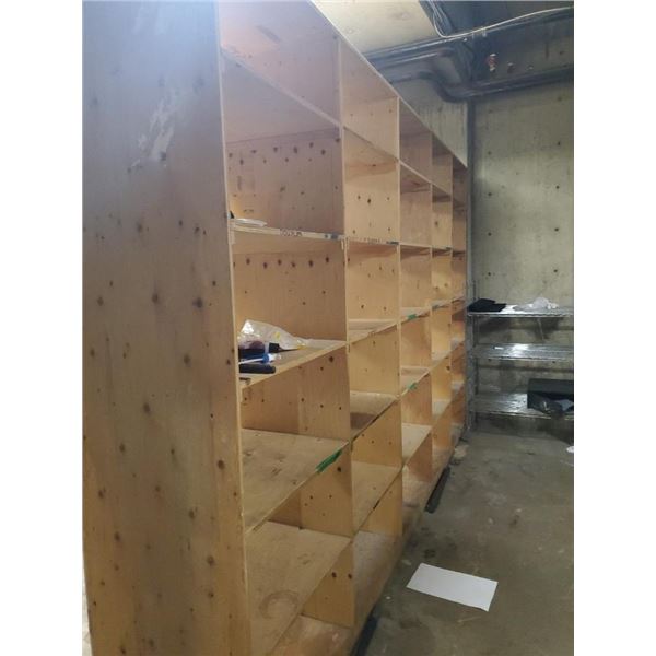 LARGE WOOD RACK