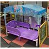 Image 1 : ASSEMBLED DISNEY FROZEN CHILDRENS CANOPY BED