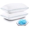 Image 1 : PAIR OF NEW UNPACKED KING SIZE MEMORY FOAM PILLOWS