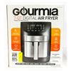 Image 1 : NEW GOURMIA 7 QT DIGITAL AIR FRYER WITH MANUAL