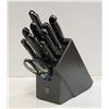 Image 1 : HENKEL 10-PIECE KNIFE BLOCK SET W/ 9 KNIVES