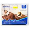 Image 1 : NEW REPACKAGED COZY QUILT ELECTRIC BLANKET