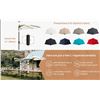 Image 2 : C-HOPETREE 2.75M HALF OUTDOOR PATIO UMBRELLA