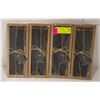 Image 1 : 4 PACKS OF WILLOW SLATE PLANT LABELS W. SOAP STONE