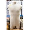 Image 1 : MALE BUST BURLAP MANNEQUIN