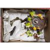 Image 1 : BOX WITH VINTAGE CUCKOO CLOCK - ALL WOOD,