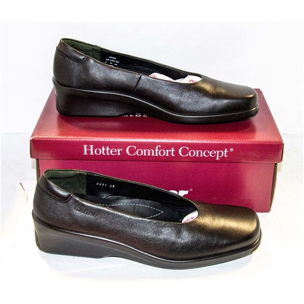 NEW HOTTER LADIES SHOES SIZE: 10 GENUINE LEATHER
