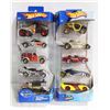 Image 1 : 10 NEW VINTAGE HOT WHEELS - 5 CAR GIFT PACKS X 2 B