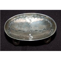 NAVAJO SILVER DISH