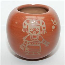 SAN ILDEFENSO POTTERY JAR