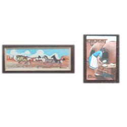 2 ZUNI/NAVAJO WATERCOLORS