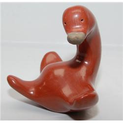 SANTA CLARA POTTERY DUCK