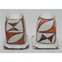 ACOMA SALT AND PEPPER SHAKERS