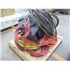 Image 2 : Pallet Multiple Air Hoses w/ Fittings & Craftsman Air Reel 16340