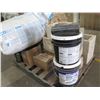 Image 2 : Pallet Cement Bricks, American Olean Porcelain Floor 63001, Buckets Adhesive, etc