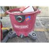 Image 8 : Qty 3 Craftsman Shop Wet/Dry Vac Vacuums (1 no lid) & Misc Filters in Box