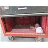 Image 8 : Sears Craftsman Rolling Tool Chest & Contents: Router Bits, Brad Nails, Tools, etc