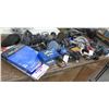 Image 1 : Wheelbarrow w/ Bosch Rotozip RZ1500, Porter Cable Drill 042440, Festool Orbital Sander FNS0255, etc
