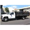 Image 2 : GM 2015 Chevrolet 3500HD Dumping Flatbed Truck w/ Stake Sides/Lift Gate 32,483 Miles, Pick-up 5/18