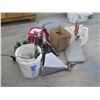 Image 2 : Multiple Bottle Jacks, Floor Jacks, Jack Stands, Plastic Containers, Grit, etc