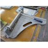Image 8 : Wooden Table w/ Drain Cutter Model-A, Barbed Wire, Cutter Bender, etc
