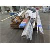 Image 2 : Pallet Schluter Tile Edge AE100, Metal Rods, Shelf Parts, Plywood, Hi-Bor Lumber, etc