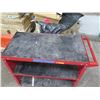 Image 2 : Alltrade Rolling Metal 2 Tier Service Cart w/ Handle 36"x16"x35"H