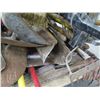 Image 3 : Pallet Rack Misc Metal Pipes & Sections, Landscape Tools, Brooms, etc