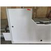 Image 2 : White "L" Shape Counter Top w/ Edges 84"x45"x33"