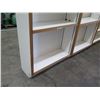 Image 3 : Qty 3 Adjustable Multi-Tier Shelf Units 36"x2"x76"H