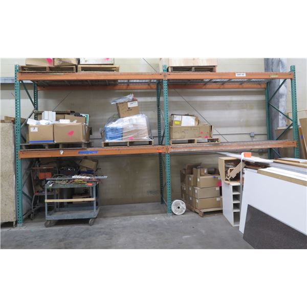 Warehouse Pallet Racking 19'Lx10'H (Shelf Contents Not Included), Available for Pick-Up May 16