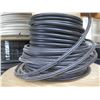 Image 2 : Qty 4 Wooden Spools Misc Cable & Hose
